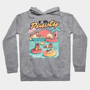 Pool Pawty - Cute Summer Dog Gift Hoodie